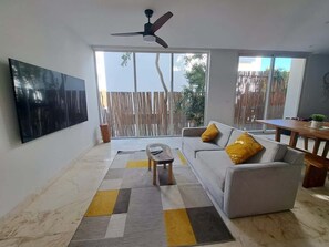 TV, books, offices