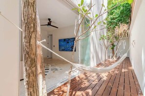 Enceinte de l’hébergement