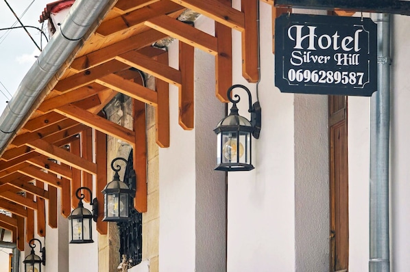 Fassade der Unterkunft