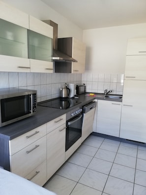 Fridge, microwave, oven, stovetop - Temporary living in Bad Vilbel  (Bad Vilbel)