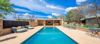 Ranch Oasis on 3 Acres w/Pool, Outdoor Kitchen, RV Parking, Sauna, Gym & More!