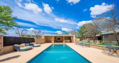 Ranch Oasis on 3 Acres w/Pool, Outdoor Kitchen, RV Parking, Sauna, Gym & More!