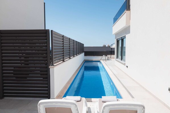 Piscine chauffée
