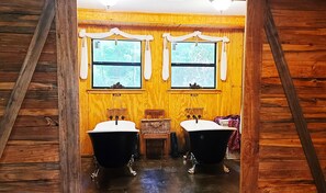 Towels, soap, toilet paper