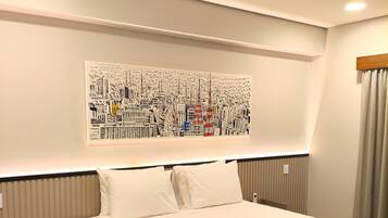 Deluxe Double Room | In-room safe, desk, laptop workspace, iron/ironing board