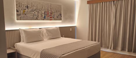 Deluxe Double Room | In-room safe, desk, laptop workspace, iron/ironing board