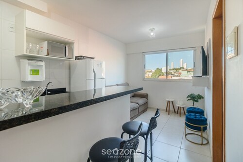 1 Bedroom Apt and A/C in Goiania Ate0302