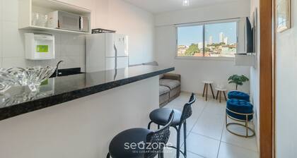 1 Bedroom Apt and A/C in Goiania Ate0302