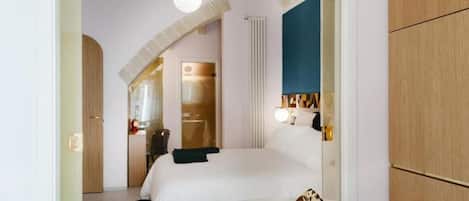 Deluxe tweepersoonskamer | Geluiddichte muren, gratis wifi