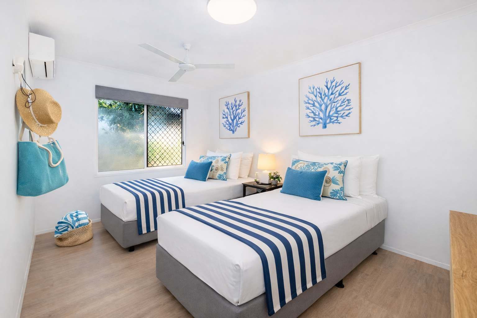 2 chambres, fer et planche à repasser, Wi-Fi gratuit, draps fournis