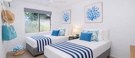 2 bedrooms, iron/ironing board, free WiFi, bed sheets