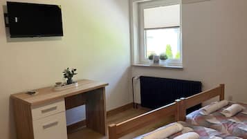 1 bedroom, internet, bed sheets