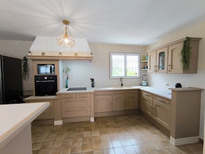 Microwave, oven, stovetop