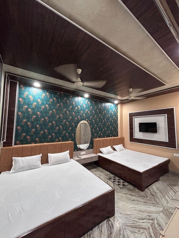 4 habitaciones, tabla de planchar con plancha y wifi gratis