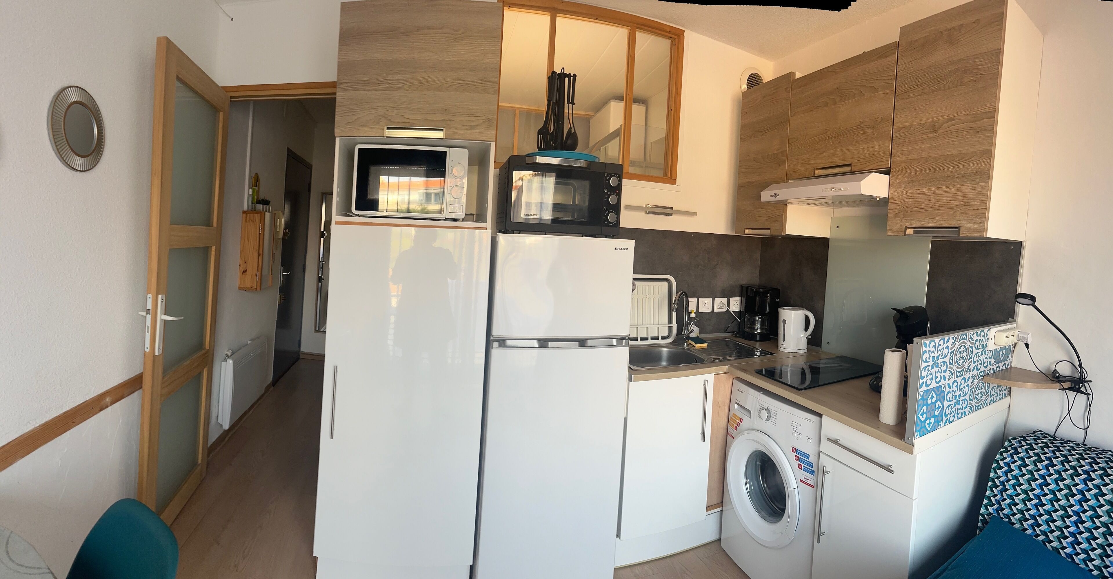 Microwave, oven, stovetop