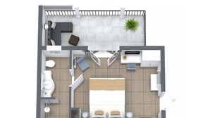 مخطط تصميم الطابق