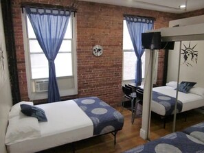 Iron/ironing board, WiFi, bed sheets