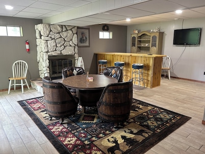 3-bedroom house located three miles from Sawyer Lake on the Michigamme River