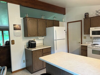 3-bedroom house located three miles from Sawyer Lake on the Michigamme River