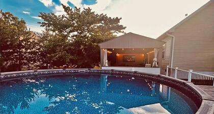Limestone Landing - Pool, firepit, covered patio, & more!
