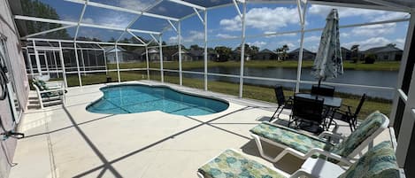 House, Multiple Beds, Pool Access, Pool View (Ortega Villa) | View from room