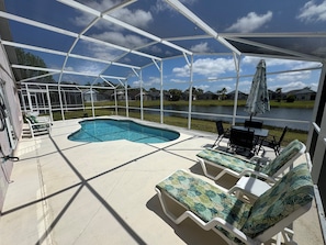 House, Multiple Beds, Pool Access, Pool View (Ortega Villa) | View from room