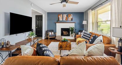 4 mins to LU • Cozy Home • Game Room • Fire Pit