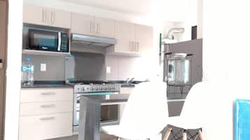 Microwave, oven, stovetop