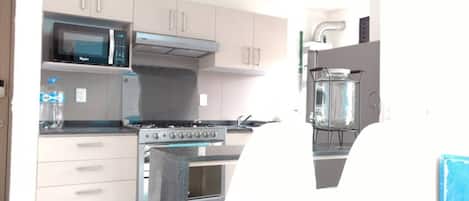 Microwave, oven, stovetop