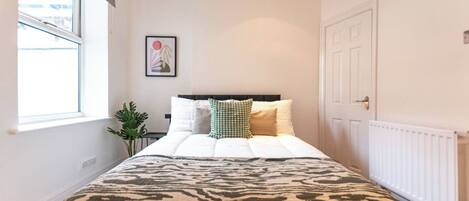 อพาร์ทเมนท์ | Wi-Fi ฟรี, ผ้าปูที่นอน