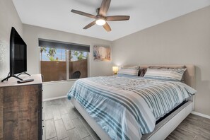 1 غرفة نوم ومكتب ومكواة/لوح كي وواي فاي مجانًا