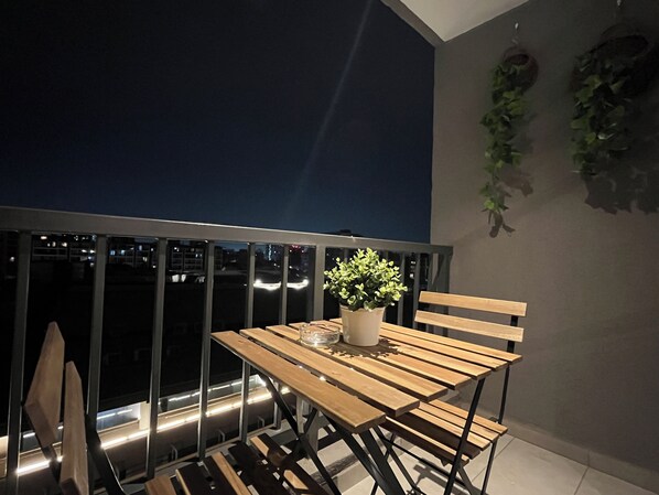 Classic Apartment, City View | Terrace/patio