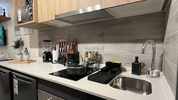 Departamento clásico, vista a la ciudad | Cocina privada