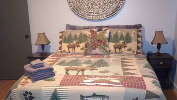 2 chambres, fer et planche Ă repasser, accĂšs Internet, draps fournis