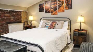 2 chambres, fer et planche Ă repasser, Wi-Fi, draps fournis