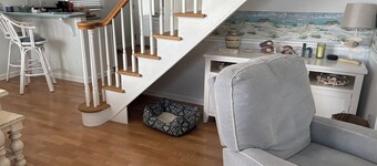Soothing, Beach Block, 5-bedroom house with AC in Silver Beach, Lavallette