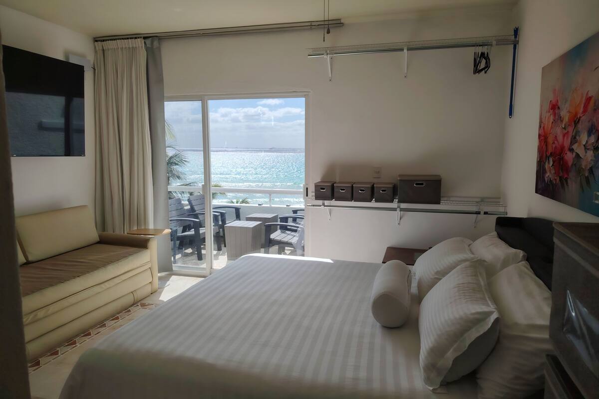 In-room safe, blackout curtains, iron/ironing board, free WiFi