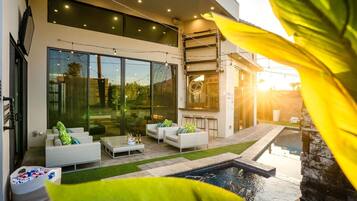 Una piscina climatizada