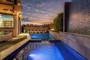Piscine chauffée