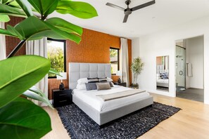 5 slaapkamers, een bureau, reisbedje, gratis wifi