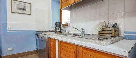 Fridge, stovetop, dishwasher