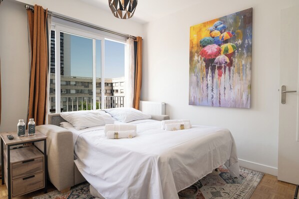 1 Schlafzimmer, Bügeleisen/Bügelbrett, WLAN, Bettwäsche