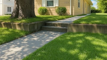 Enceinte de l’hébergement