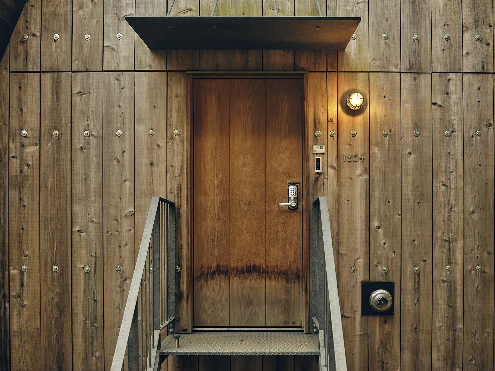 Pintu masuk properti