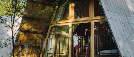 Hus, ikke-røyk, kjæledyr tillatt (SANU CABIN BEE, Simple Room) | Terrasse/patio