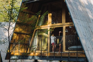 Cabane, non-fumeurs (Private, Dog Friendly) | Terrasse/Patio