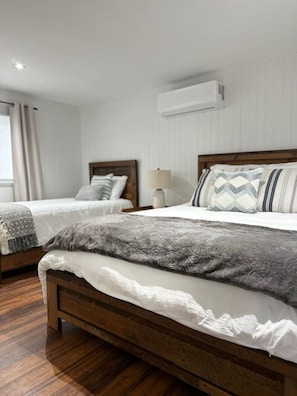 2 habitaciones, wifi gratis y ropa de cama 