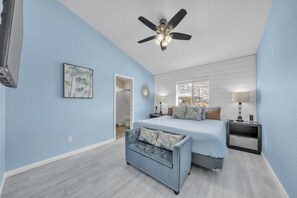 3 間睡房、熨斗/熨衫板、免費 Wi-Fi、床單