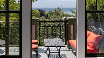 Signatur-værelse - delvis havudsigt | Terrasse/gårdhave