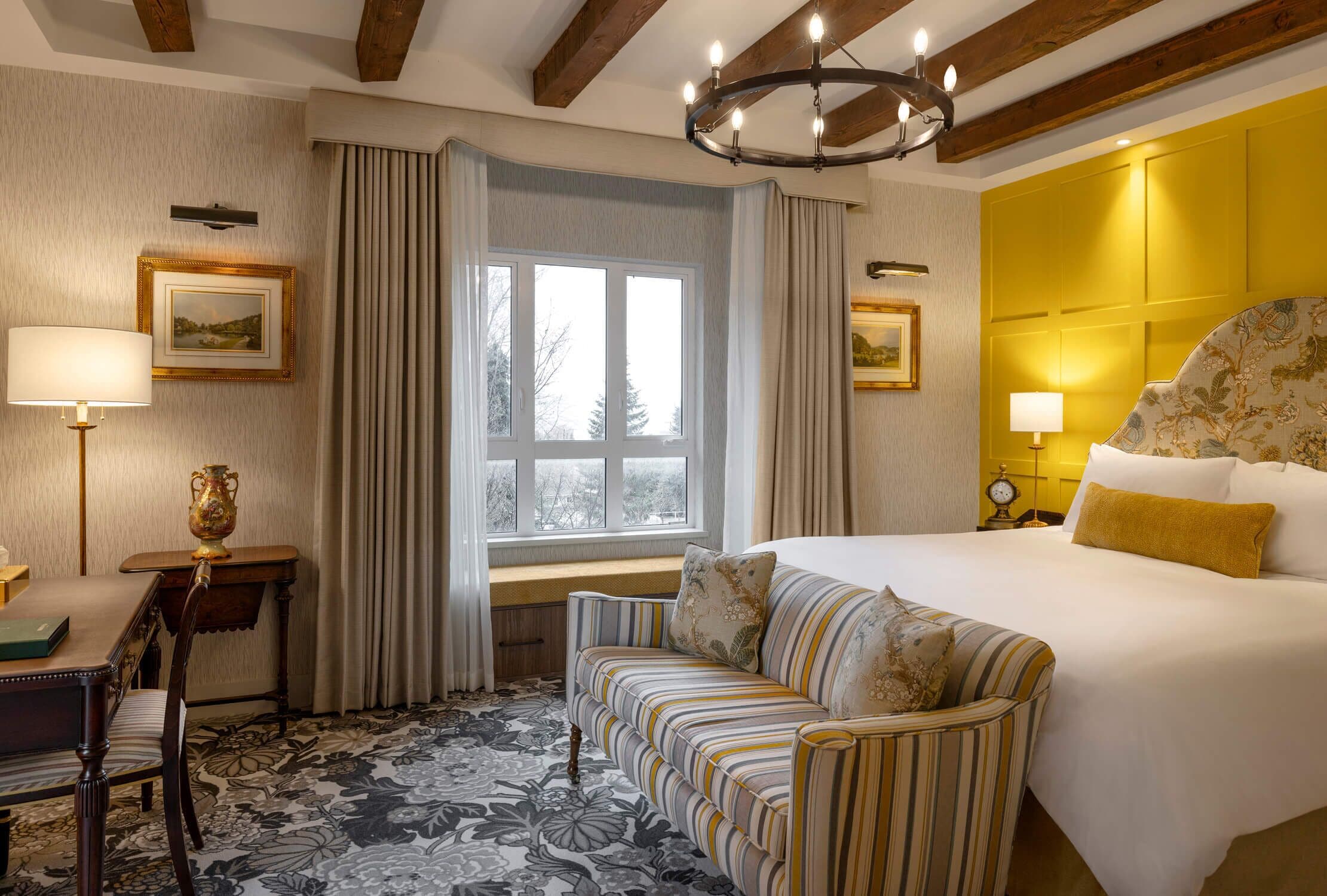 Allergitestade sängkläder, duntäcken, bäddmadrasser och minibar